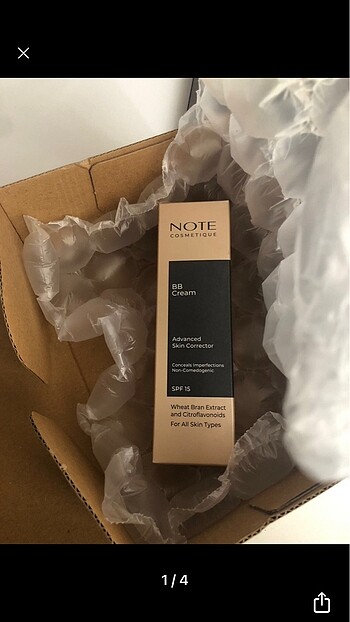 Note bb cream
