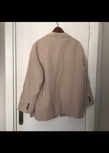 Reserved Kadın Keten Blazer Ceket - Görsel 5