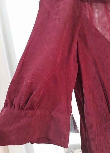 38 Beden Bordo bluz