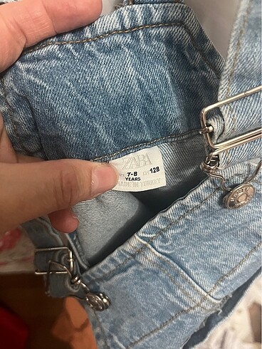 5 Yaş Beden Zara kot elbise