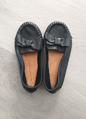 Zara çocuk babet, hakiki deri 27 numara 