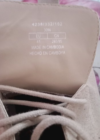Bershka Bej renk çok rahat erkek Ayakkabı