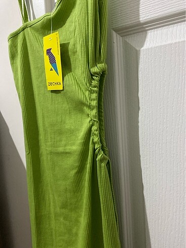 m Beden Yeşil kadın elbise