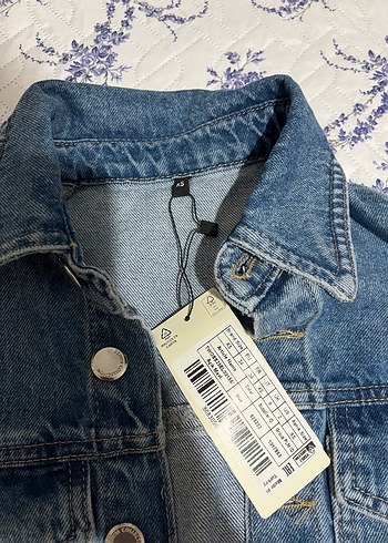 Trendyol & Milla Düğmeli V Yakalı Kısa Mavi Denim Elbise