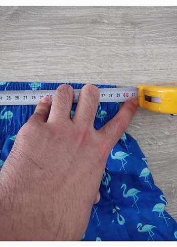 Fabrika Flamingo Desenli Mayo Şort - Görsel 2