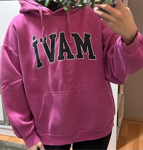 Pembe sweatshirt