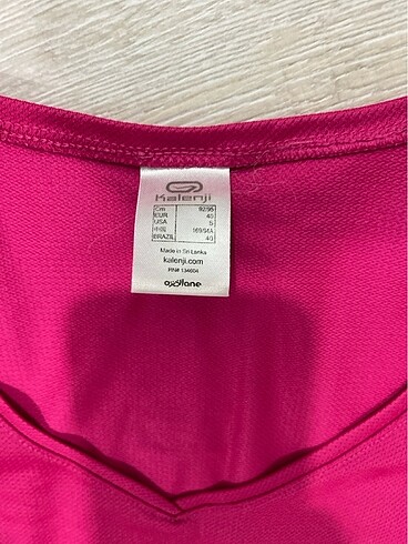Decathlon Decathlon Pembe Spor Üst