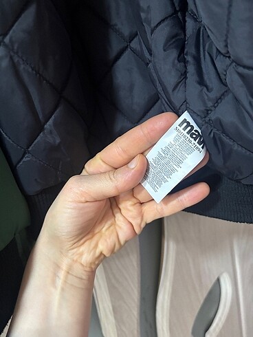 l/xl Beden haki Renk Mavi erkek mont