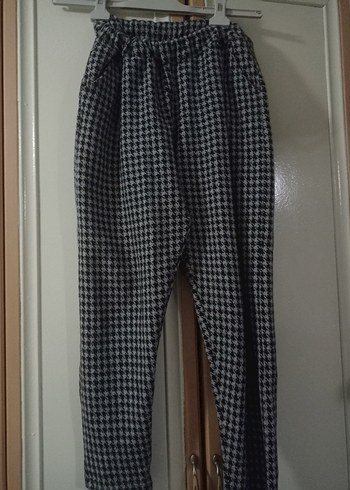 kareli Ayr pantolon - Görsel 3