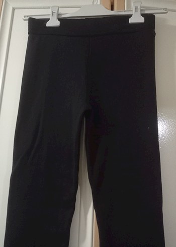 Siyah likralı Kadın Tayt - Görsel 3