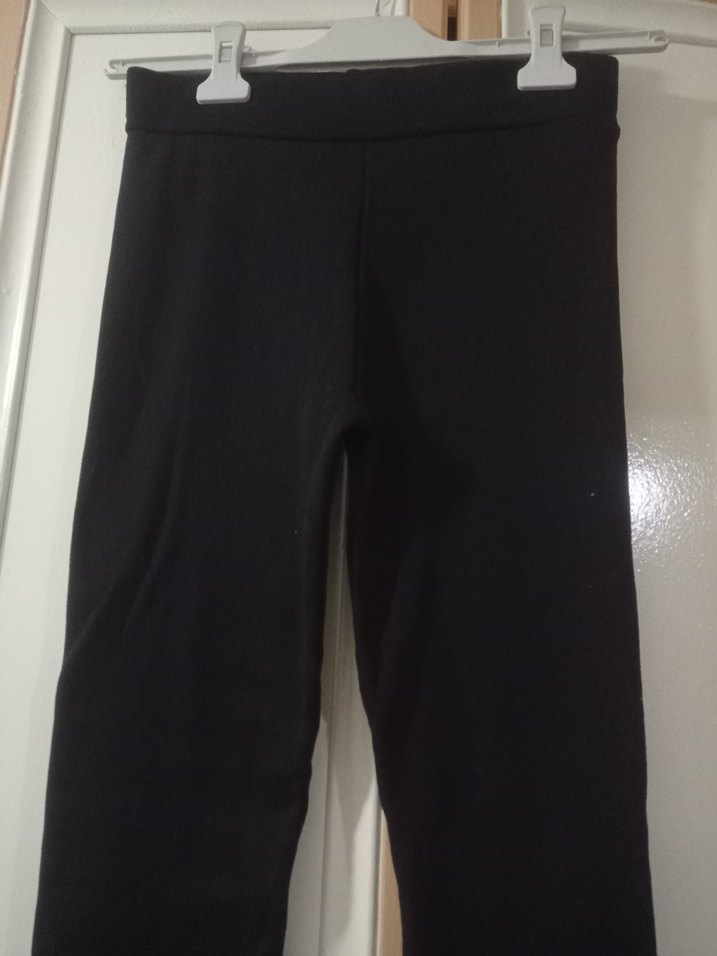 Siyah likralı Kadın Tayt - Görsel 3