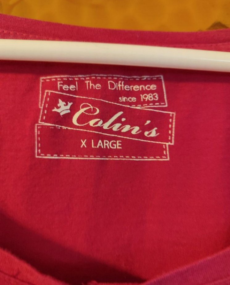 kırmızı Düğmeli Pamuklu Uzun Kollu Bluz - Görsel 4