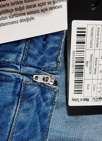 Trendyol sıfır tulum arkası ipli - Görsel 3