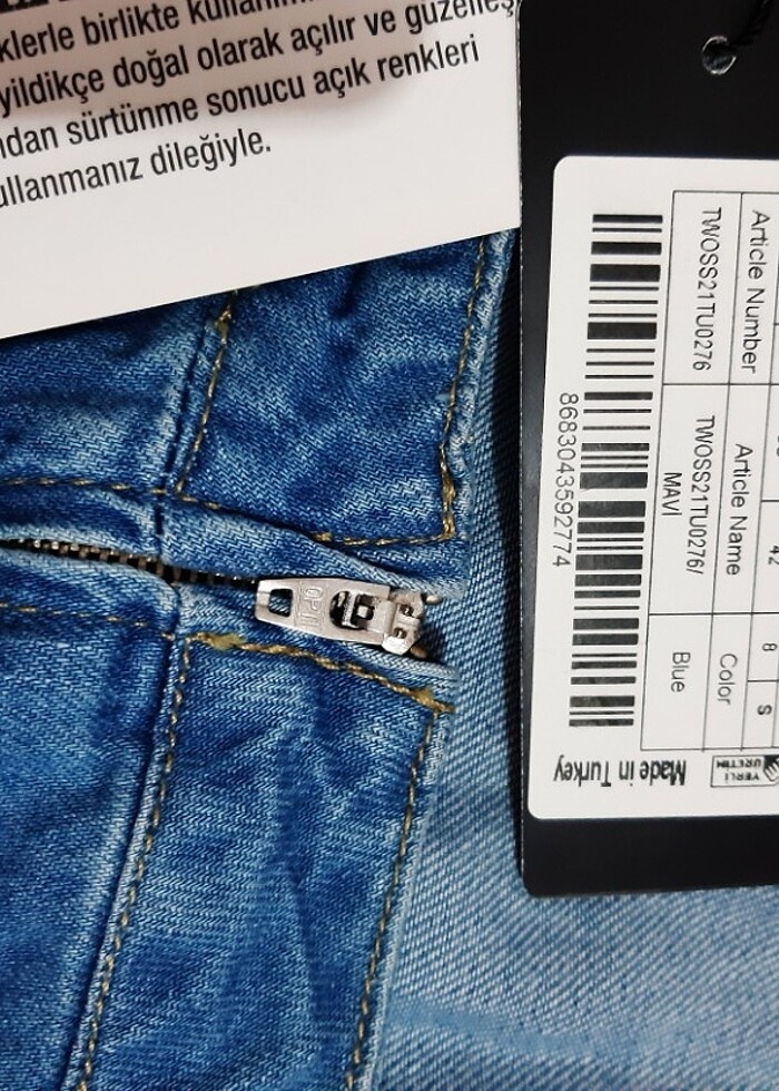 Trendyol sıfır tulum arkası ipli - Görsel 3