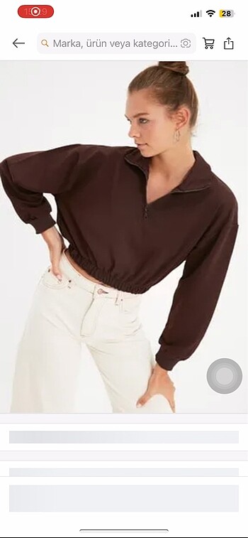 Trendyolmilla crop bluz