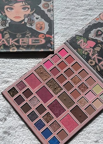 Beden Çok Renkli Naked Göz Farı Paleti