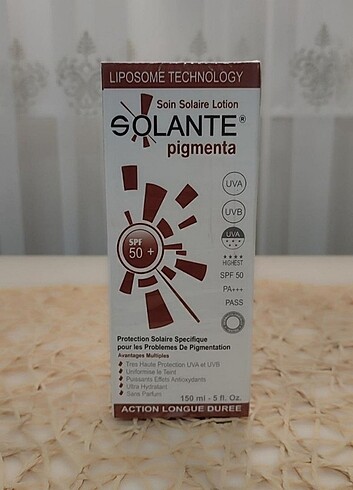 SOLANTE PİGMANTE 