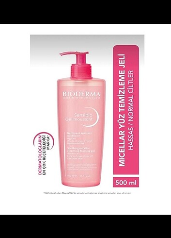 Bioderma yüz temizleme jeli 