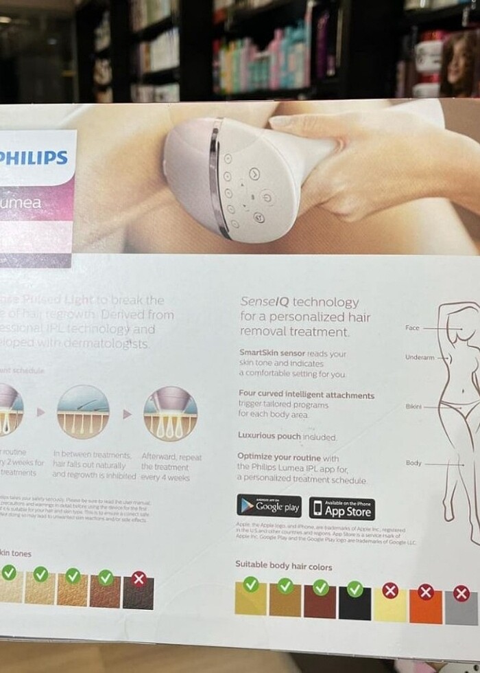 Philips lumea - Görsel 5
