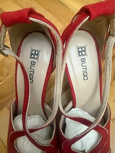 38 Beden BUTIGO Süet Stiletto