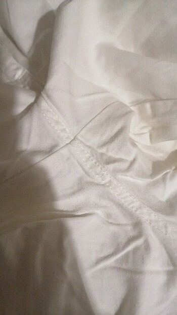 m Beden beyaz Renk Beyaz capri yazlık pantolon 