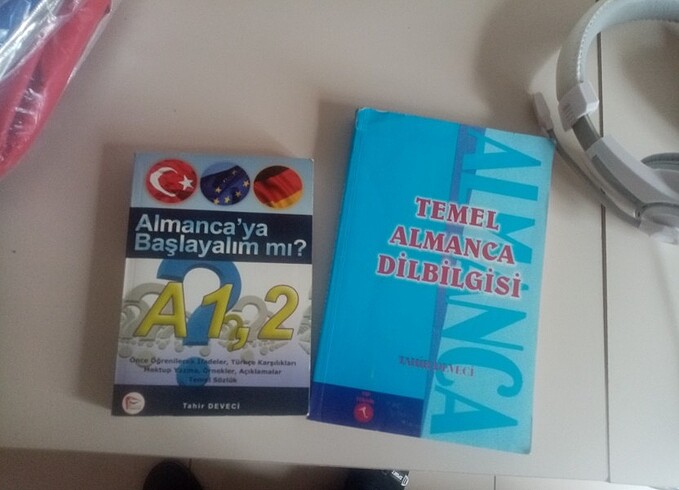 2 tane almanca kitap