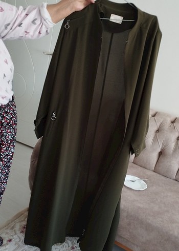 Kadın Uzun Salaş Kesim Hırka - Görsel 2