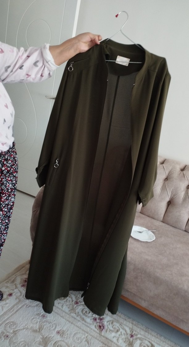 Kadın Uzun Salaş Kesim Hırka - Görsel 2