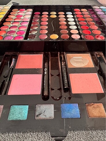 Sephora Orjinal Sephora far ve ruj paleti