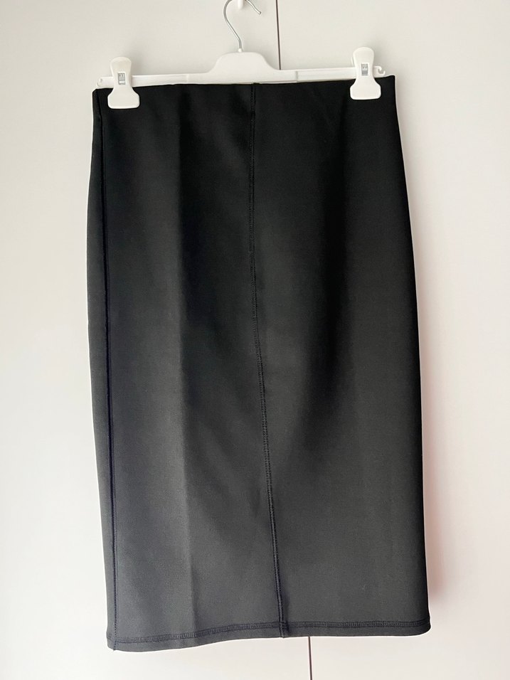Siyah Midi Kalem Etek - Görsel 2