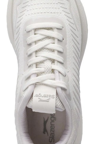 Erkek Beyaz Platform Tabanlı Bağcıklı Spor Ayakkabı - Görsel 4