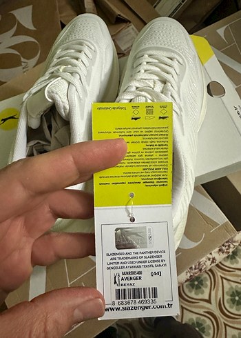 Erkek Beyaz Platform Tabanlı Bağcıklı Spor Ayakkabı - Görsel 8