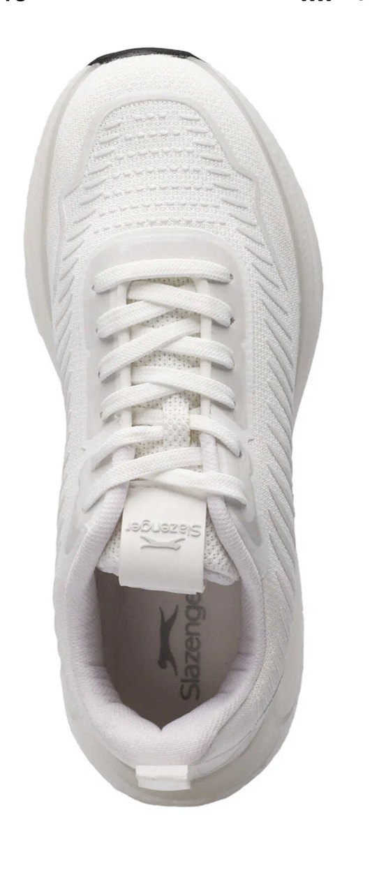 Erkek Beyaz Platform Tabanlı Bağcıklı Spor Ayakkabı - Görsel 4