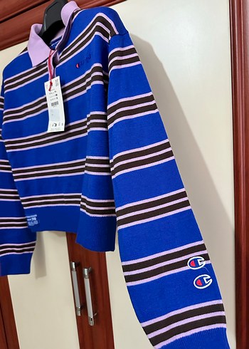 Zara X Champion kadı. Kazak - Görsel 9