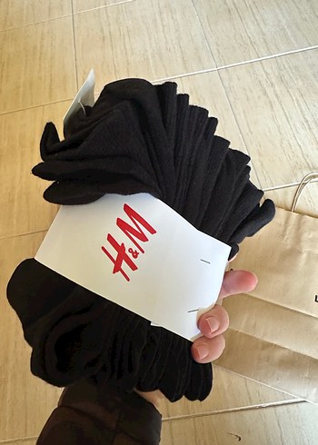 H&M 10 lu erkek çorap - Görsel 3