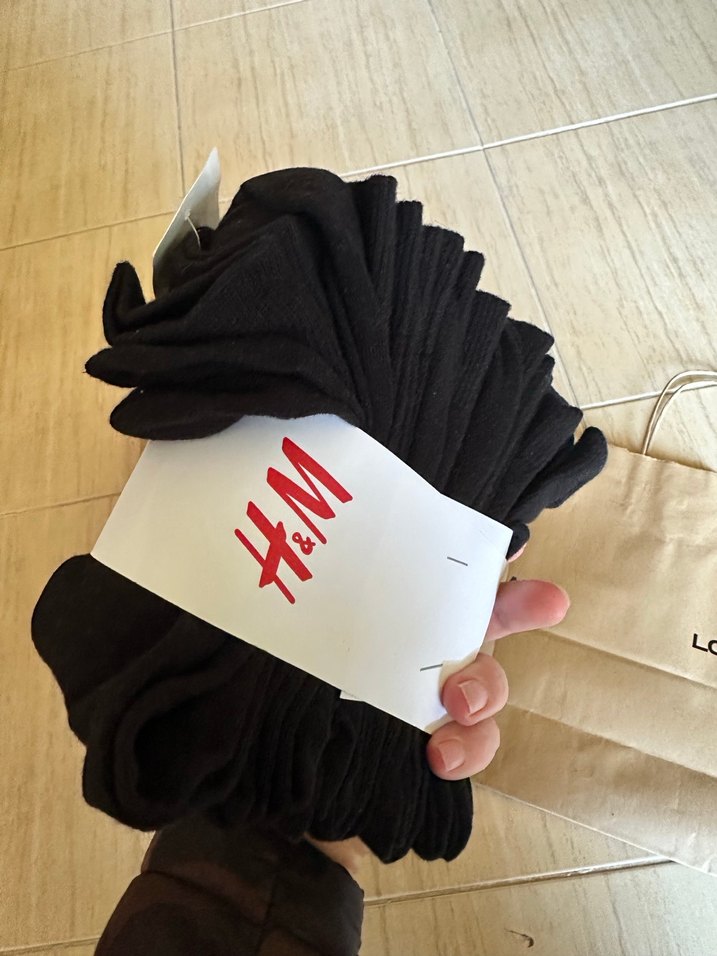 H&M 10 lu erkek çorap - Görsel 3