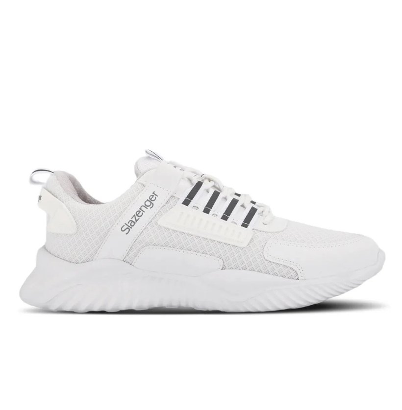 Slazenger erkek Beyaz Platform Spor Ayakkabı - Görsel 2