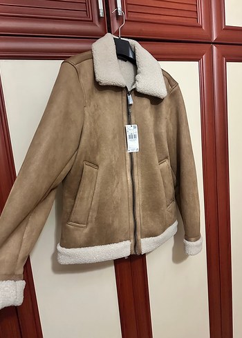 Mango  Süet Kürklü Erkek Ceket - Görsel 6