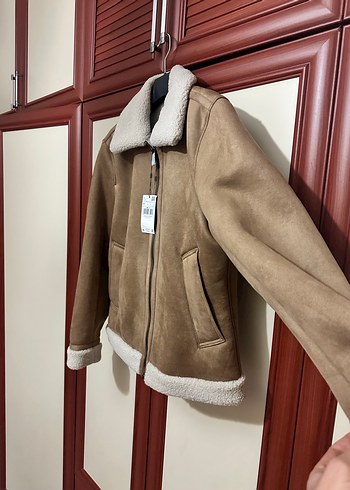 Mango  Süet Kürklü Erkek Ceket - Görsel 7