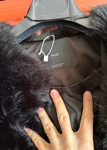 Mango pelüş ceket - Görsel 11