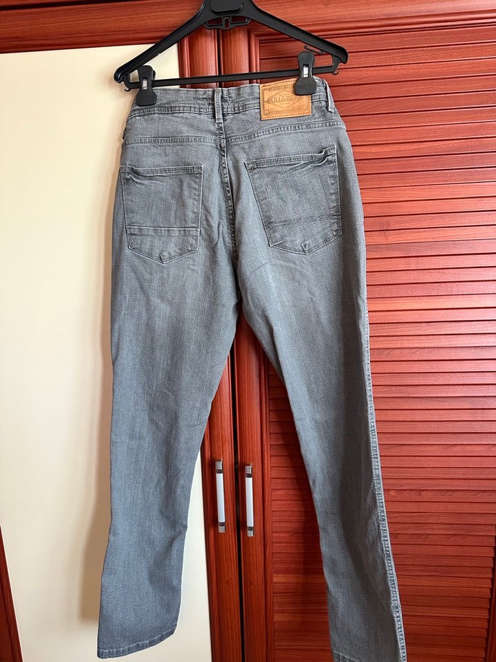 Gri Erkek jean pantolon - skınny fit kesim - Görsel 2