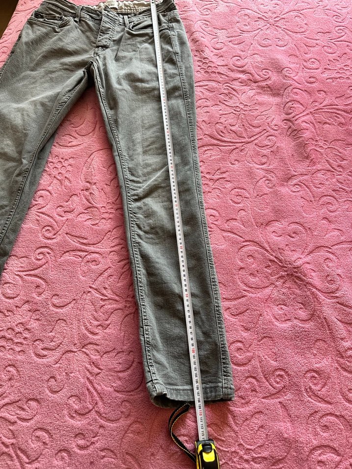 Gri Erkek jean pantolon - skınny fit kesim - Görsel 5