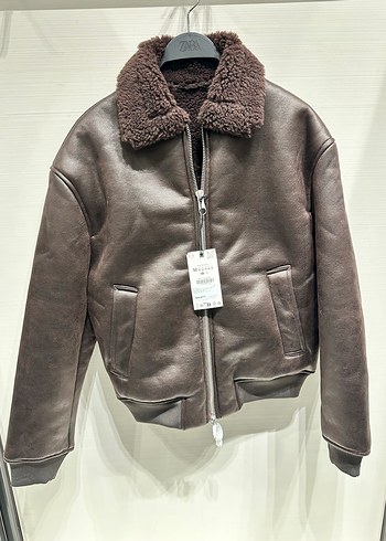 Zara Çift yüzlü Suni Deri Erkek Ceket - Görsel 7