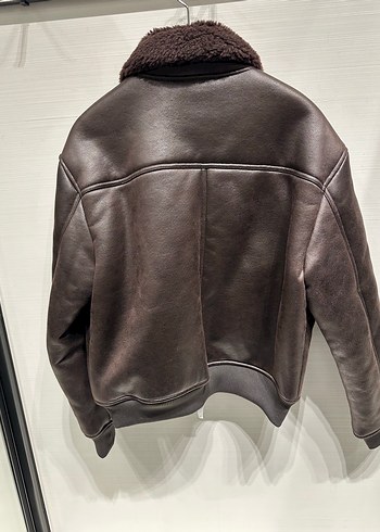 Zara Çift yüzlü Suni Deri Erkek Ceket - Görsel 8