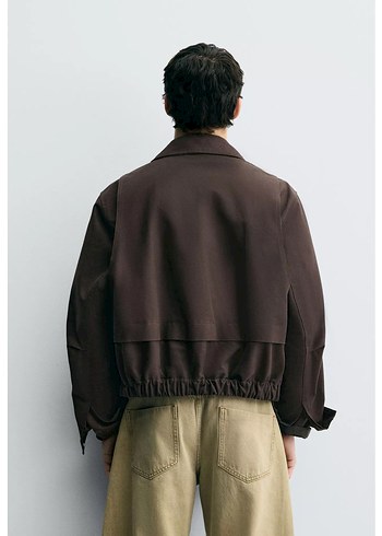 Zara Crop Erkek Ceket - Görsel 2