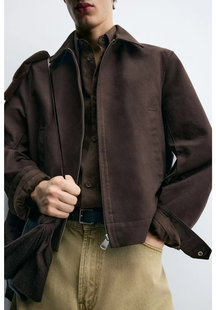 Zara Crop Erkek Ceket - Görsel 3