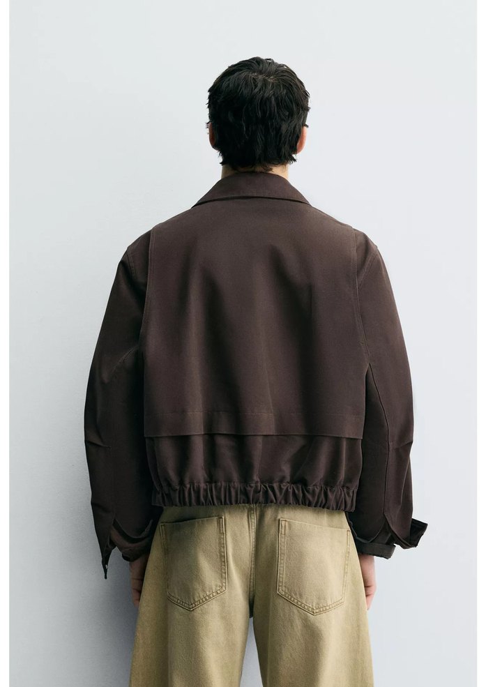 Zara Crop Erkek Ceket - Görsel 2