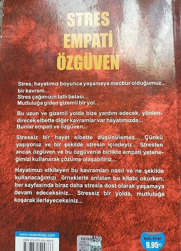  Stres empati özgüven