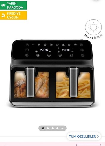 Karaca Multifry Xxxl 9L Airfryer