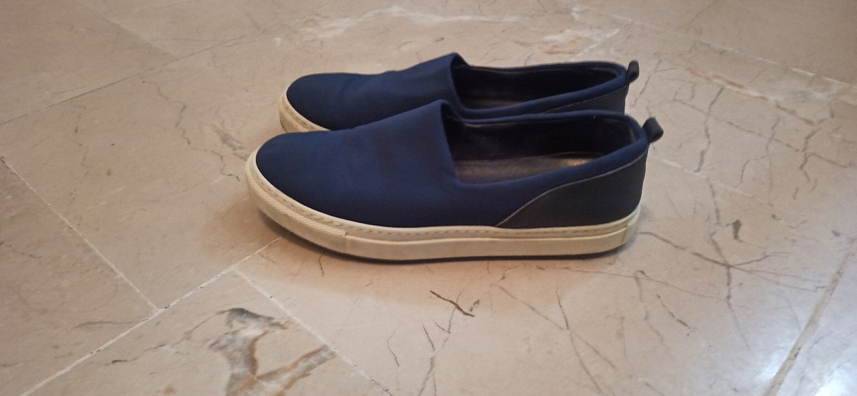 Kadın Lacivert Espadril Klasik Spor Ayakkabı - Görsel 2